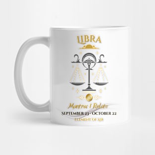 Zodiac Libra Mantra Mug